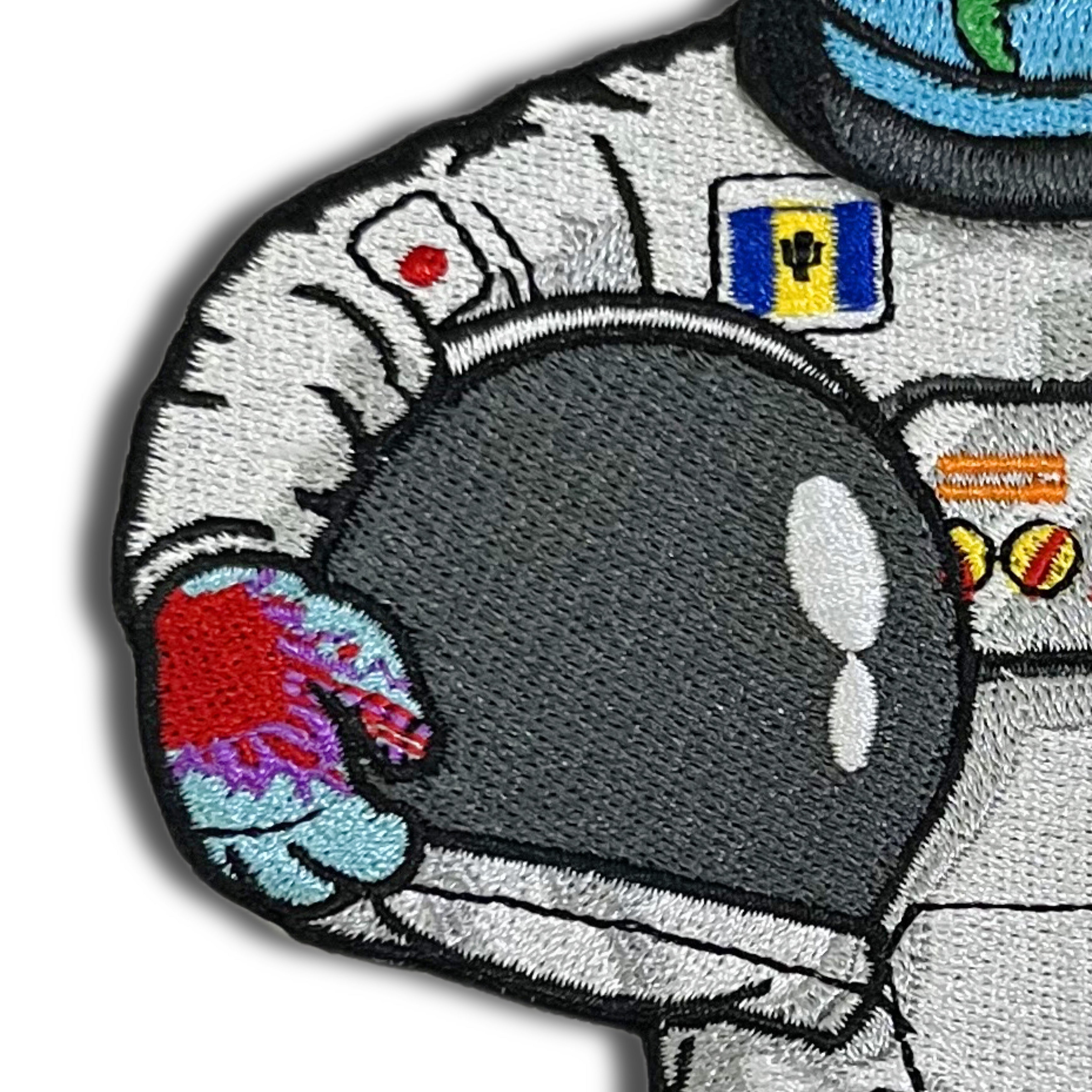 SOLD OUT Kool World Astronaut 8 x5 iron-on patch