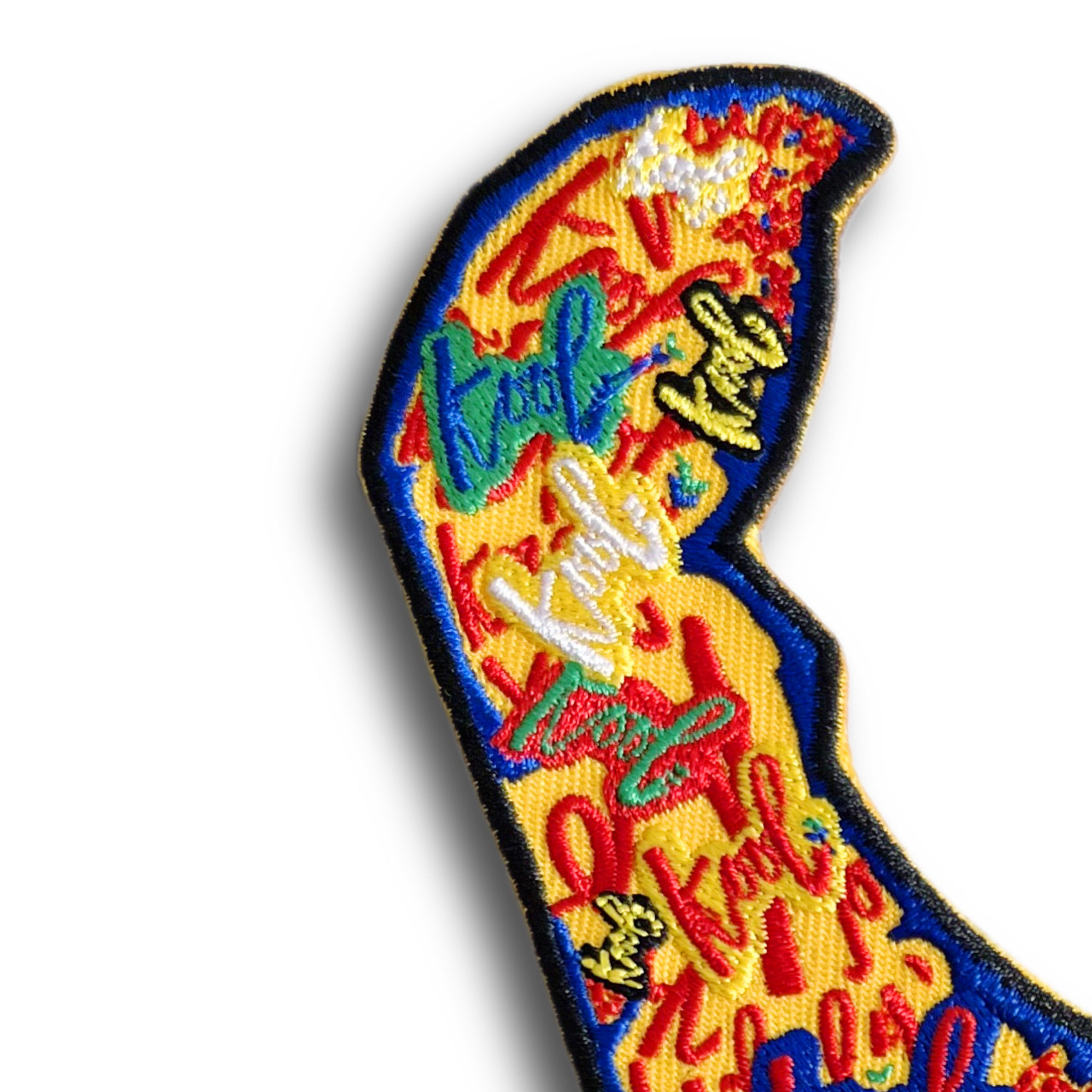 SOLD OUT Dela-Kool 8x 4 Iron on patch