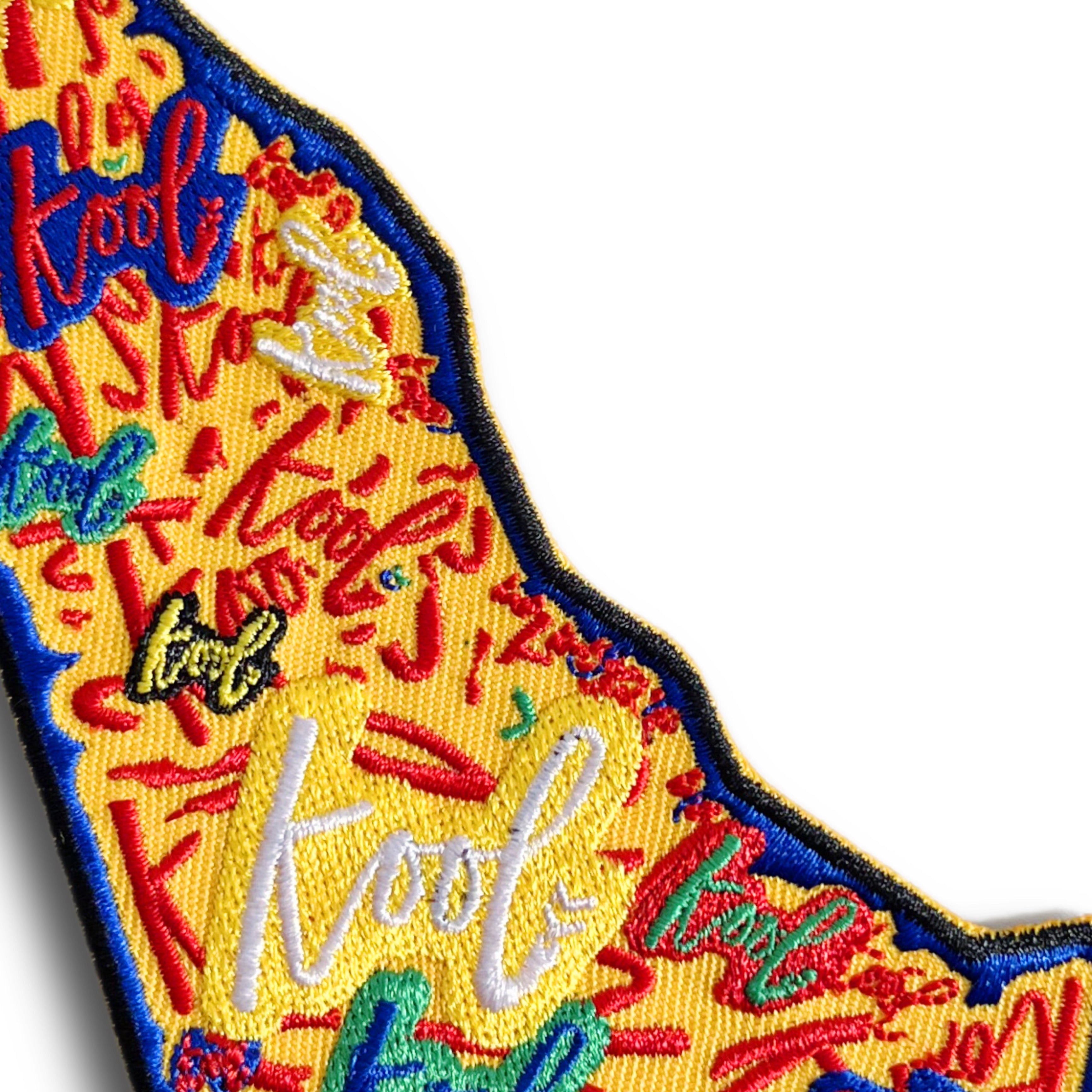 SOLD OUT Dela-Kool 8x 4 Iron on patch