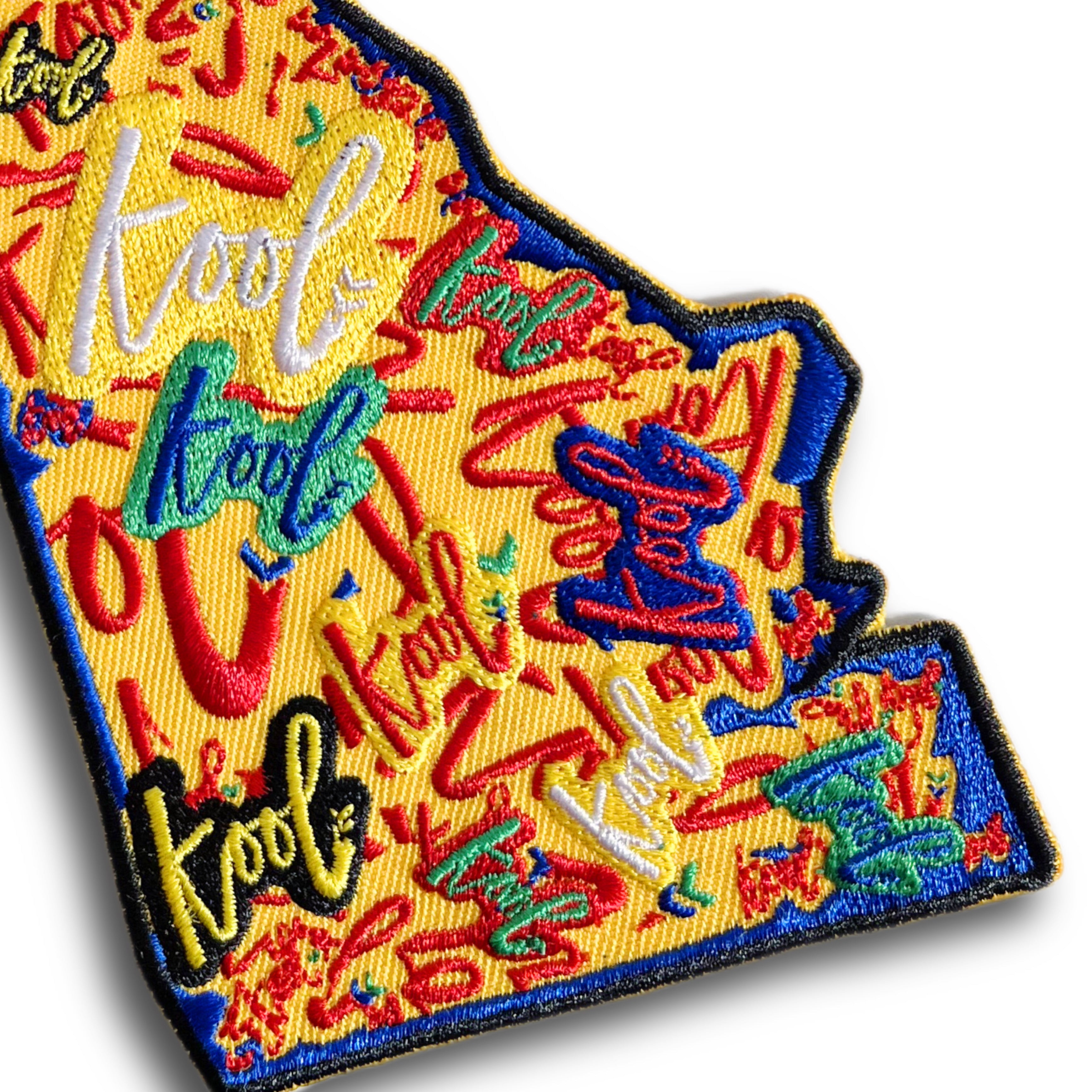 SOLD OUT Dela-Kool 8x 4 Iron on patch