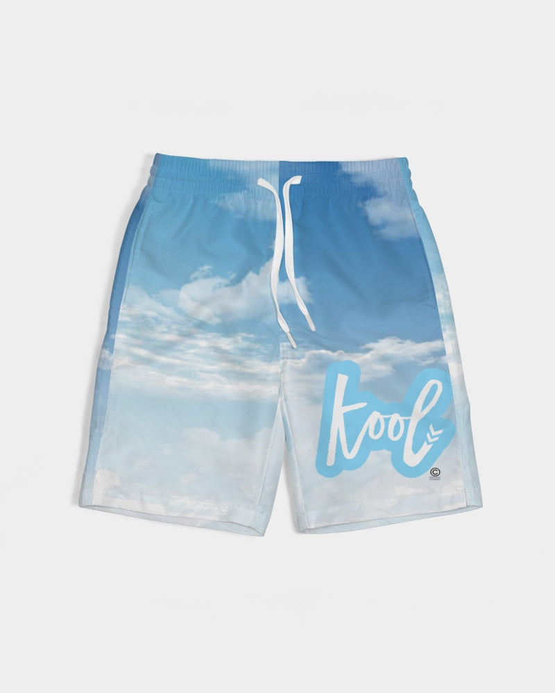 Kool All-Over Print Boys Swim Trunk