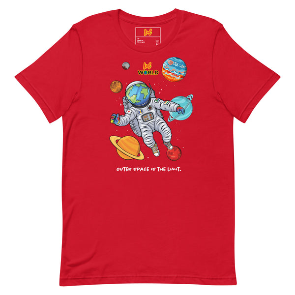 【KOOLOSET】Save The Earth MTM unisex-staple-t-shirt-red-