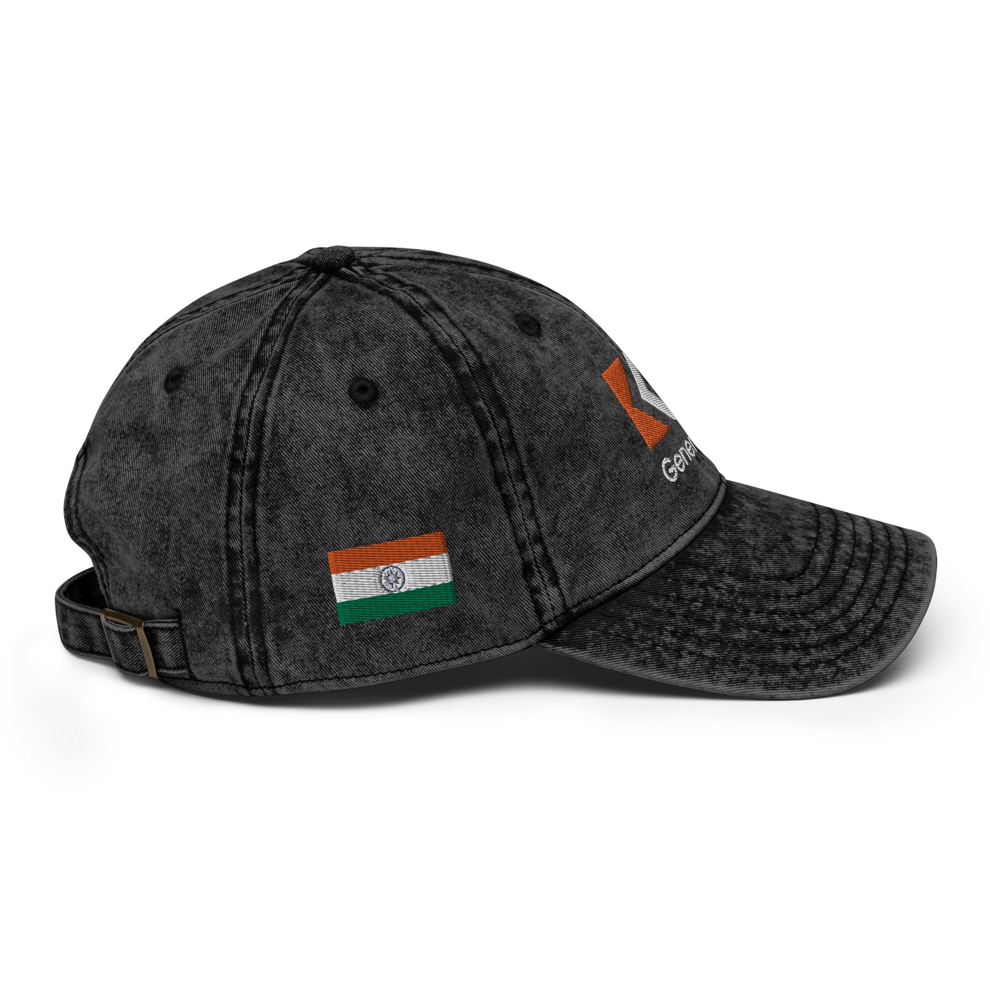 ๐ฎ๐ณ India Vintage Cotton Twill Cap