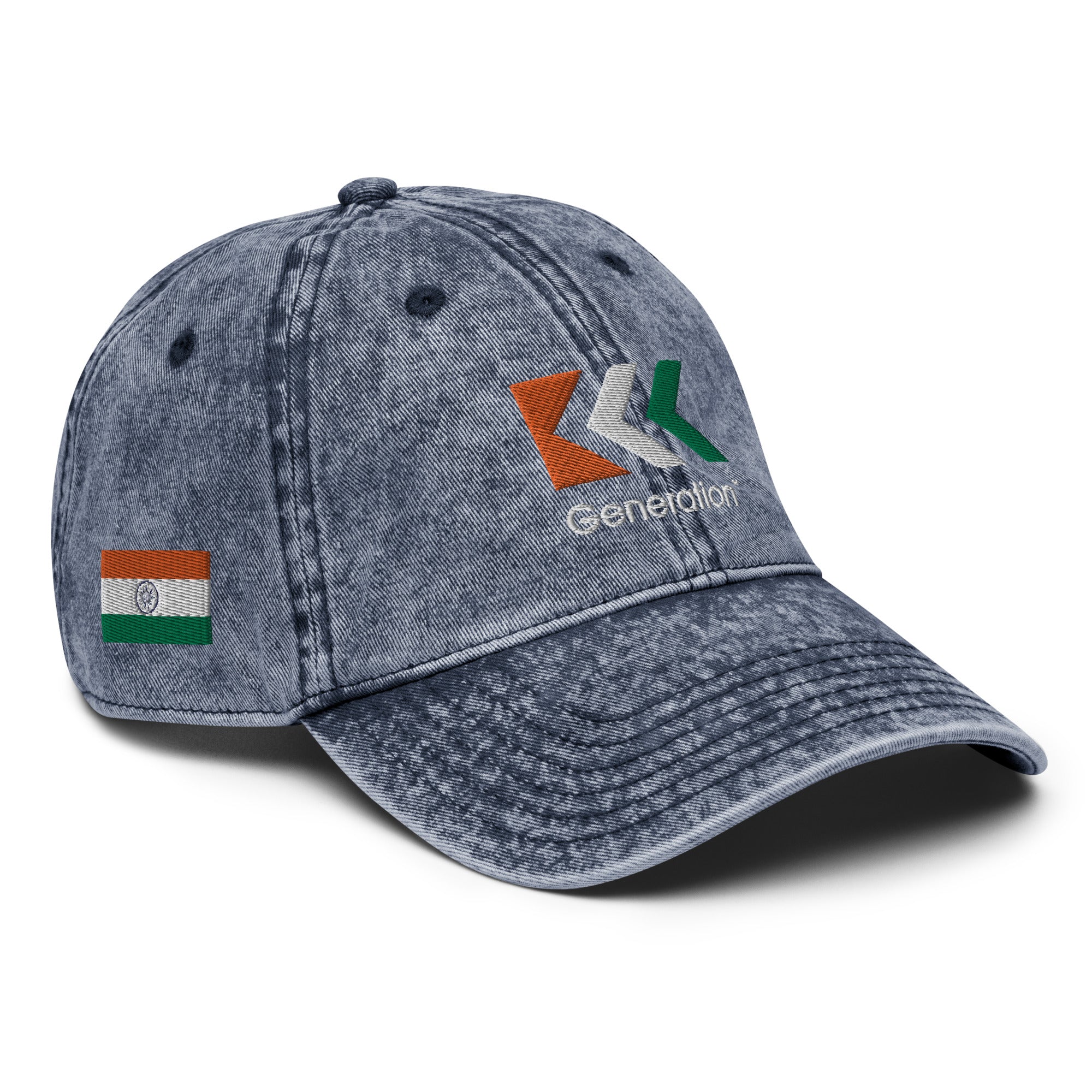 ๐ฎ๐ณ India Vintage Cotton Twill Cap