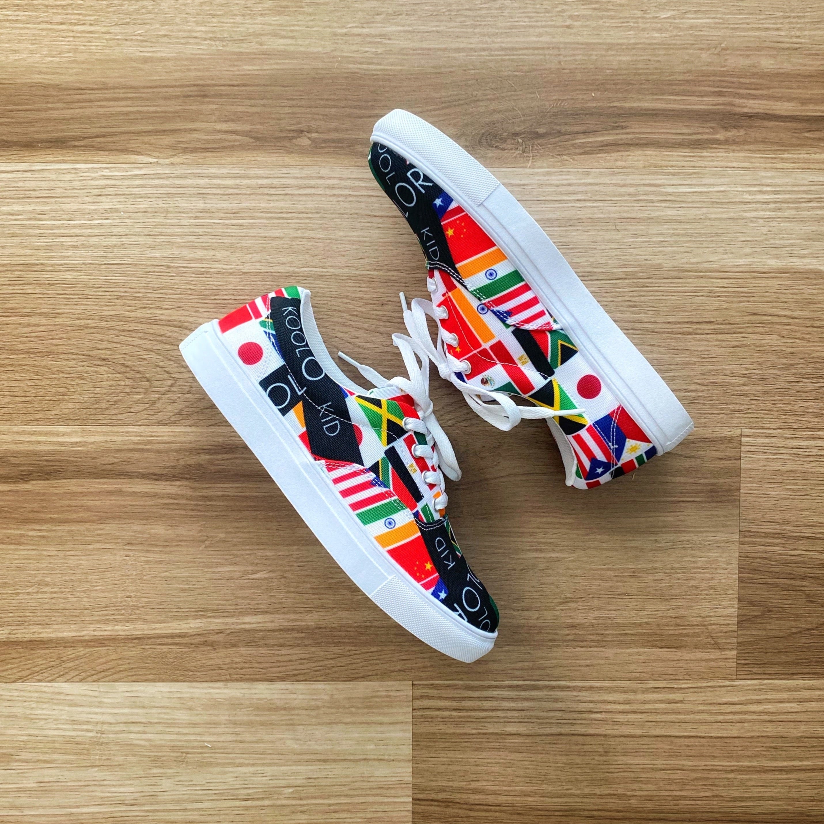 Global Kid Low Lace Up Women