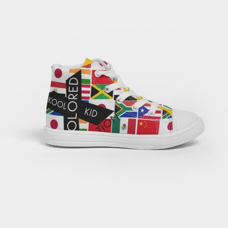 Global Kid Gen 1 Kids Hightop Canvas Sneaker