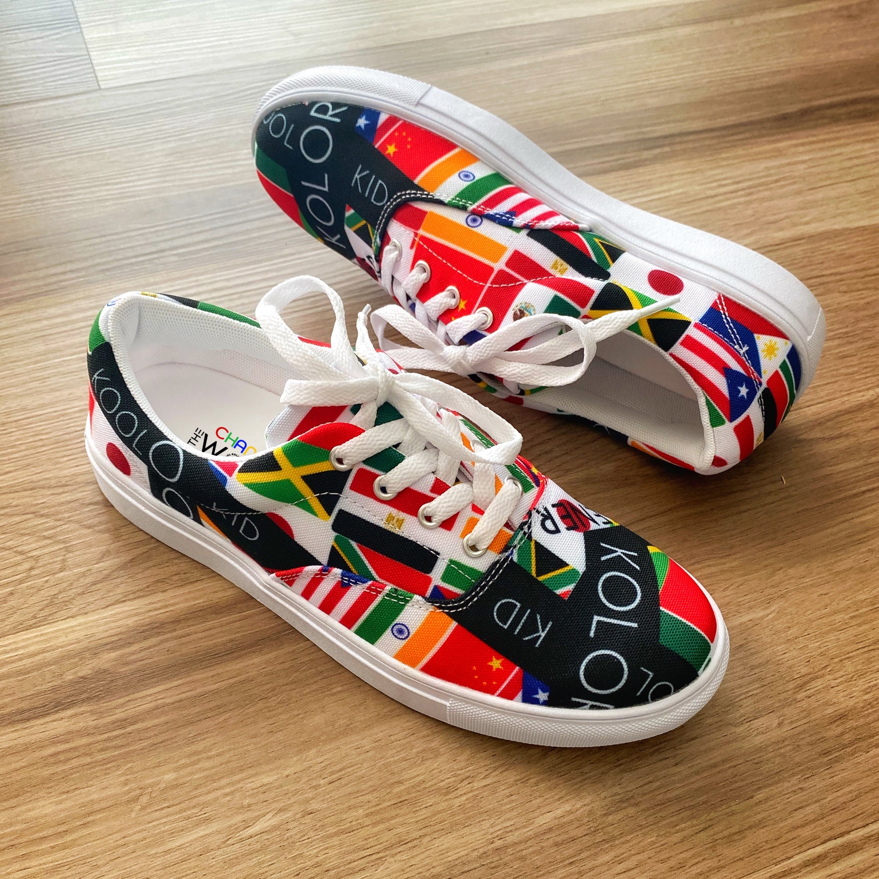 Global Kid Low Lace Up Women