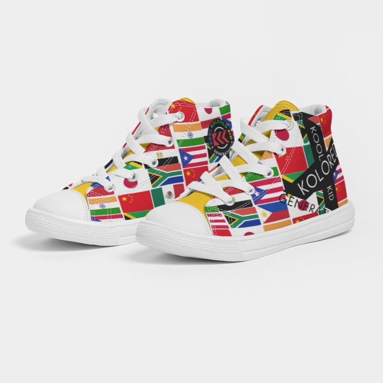 Global Kid Gen 1 Kids Hightop Canvas Sneaker