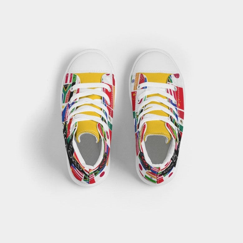 Global Kid Gen 1 Kids Hightop Canvas Sneaker