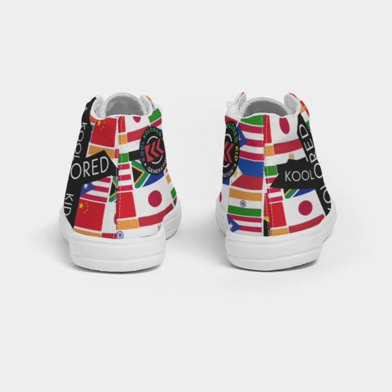 Global Kid Gen 1 Kids Hightop Canvas Sneaker