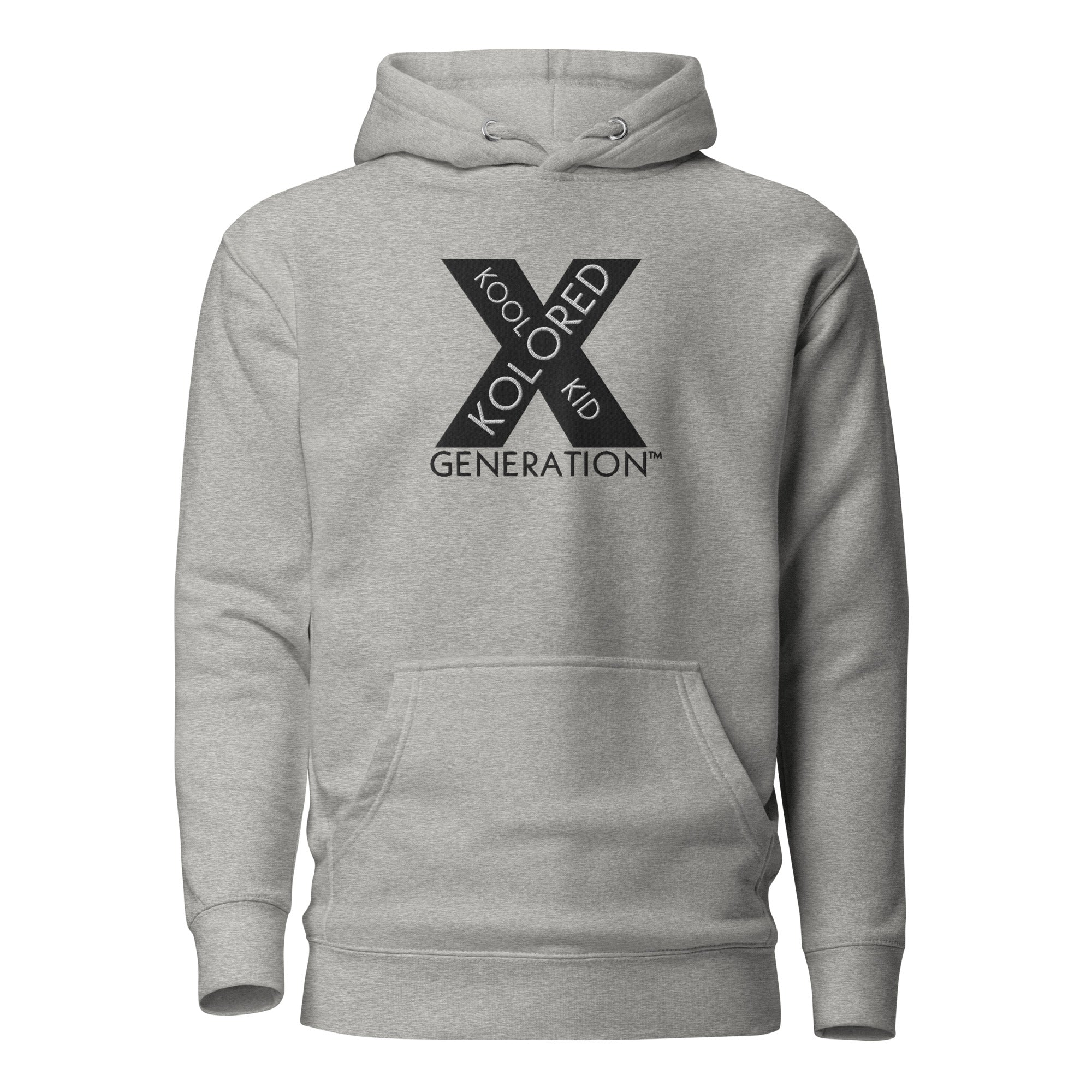 X Embroidered Hoodie
