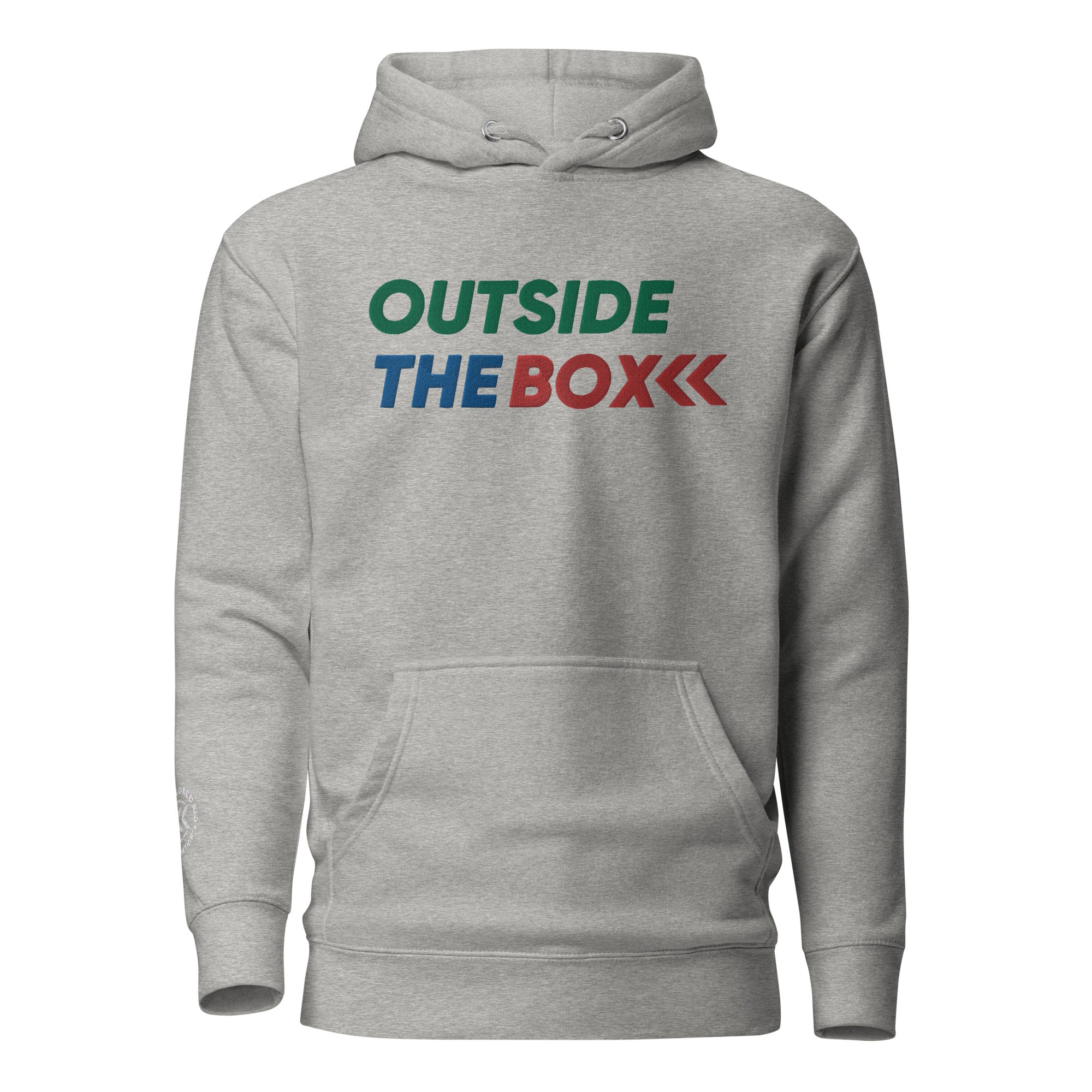 Outside The Box Embroidered Hoodie