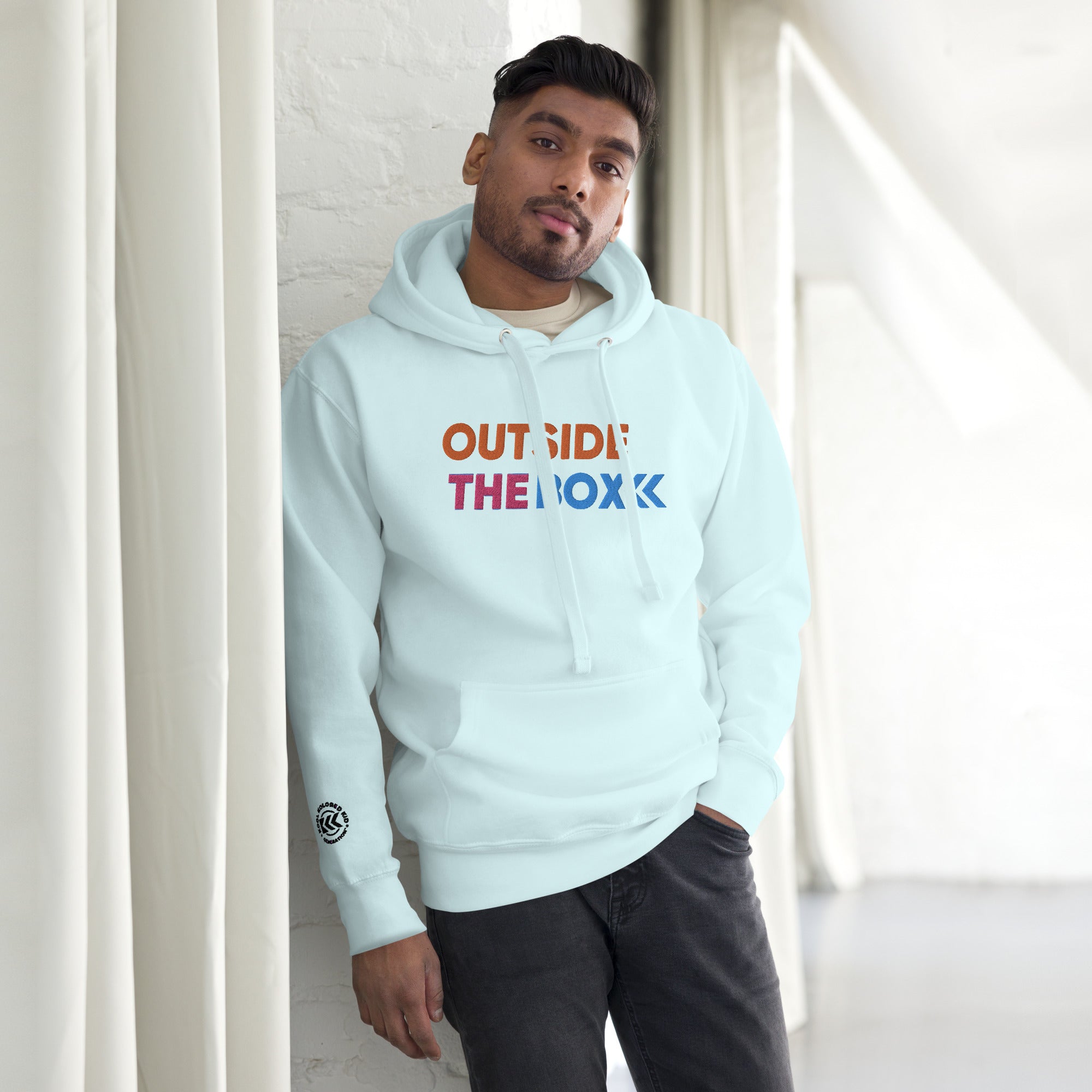 Outside The Box Embroidered Hoodie