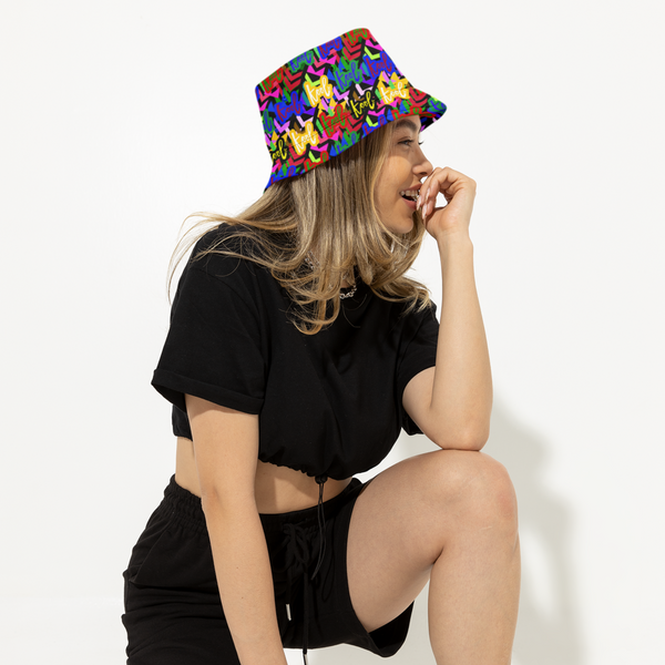 Kool Reversible bucket hat – Kool Kolored Kid Generation LLC.