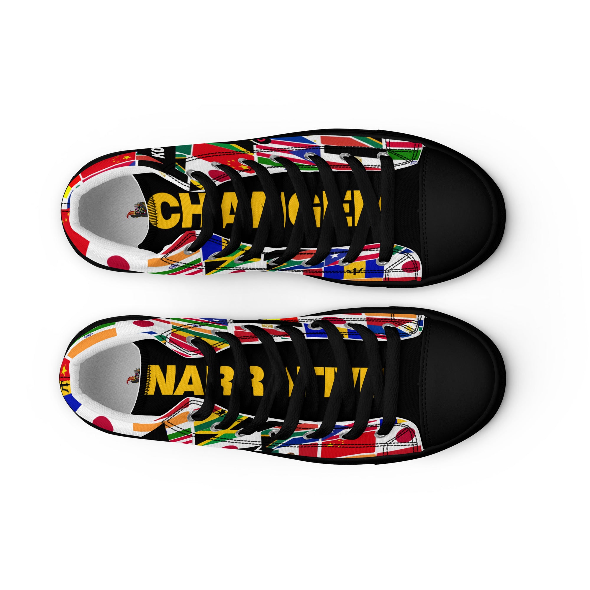 kkkg global kid generation 2 black high top sneaker