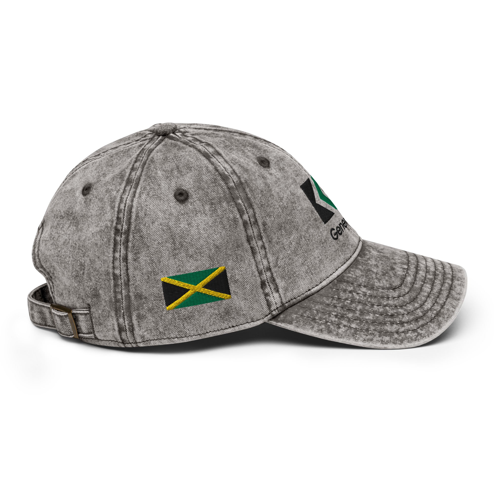 🇯🇲 Jamaica Vintage Cotton Twill Cap