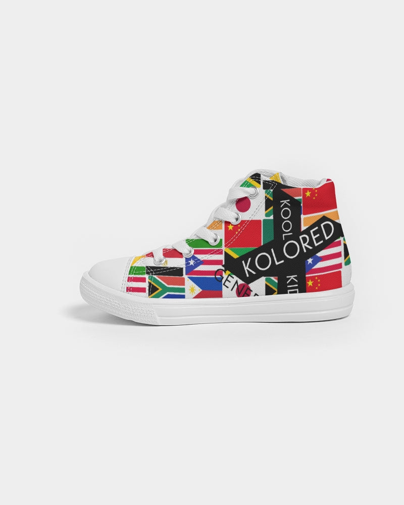 Global Kid Gen 1 Kids Hightop Canvas Sneaker