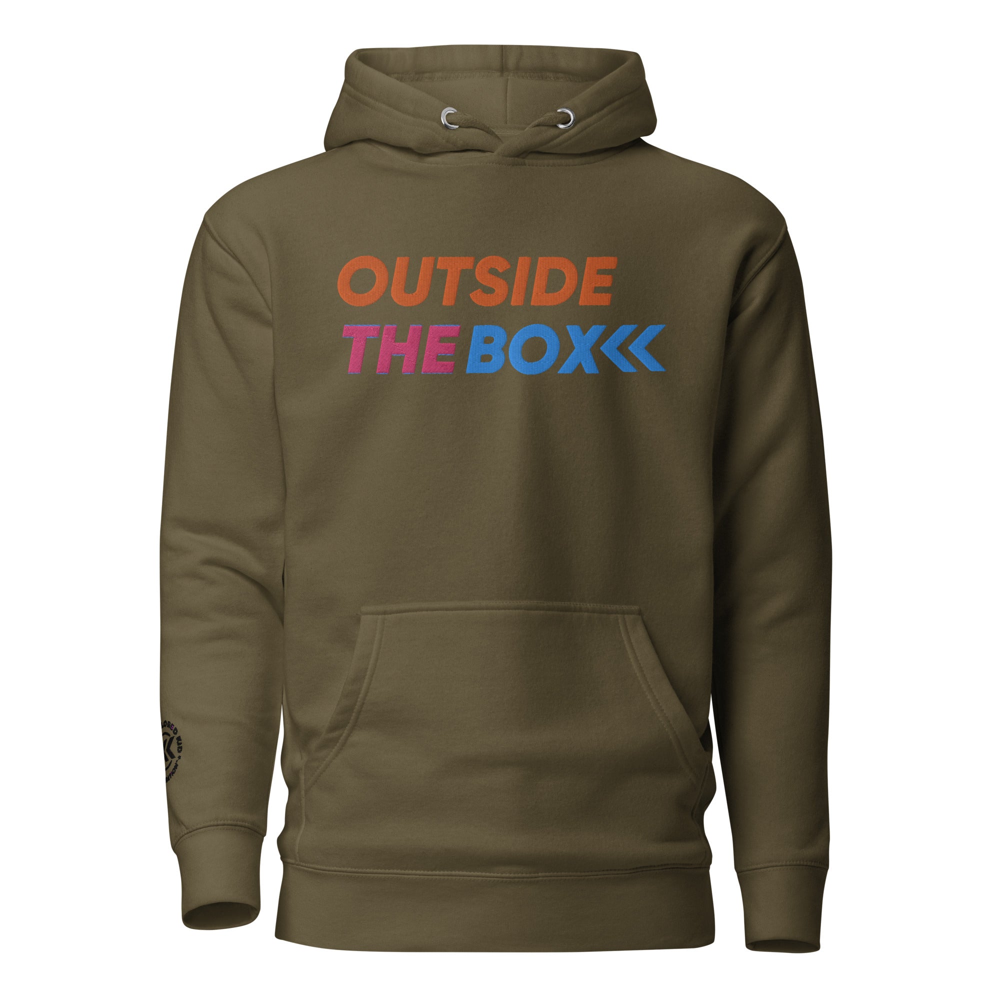 Outside The Box Embroidered Hoodie